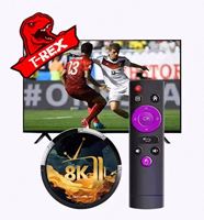 Boîtier Smart TV Android 11 X96 X4 avec décodage vidéo 8K, Amlogic S905x4, 4 Go RAM, 32 Go ROM, Quad Core, Ethernet 100M, Récepteur Satellite