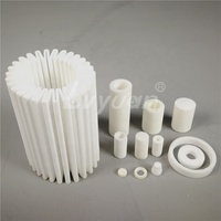Filtres à disques en plastique PTFE, 4 pièces, résistant aux hautes températures, pour filtres épaissi, tube de ventilation, filtration de liquide