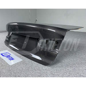 EE. UU. Tapa de maletero trasera de fibra de carbono seca estilo OE G80 M3 para BMW G80 M3 2020-2024, entrega FedEx desde almacén. - Product Image 4