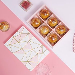 Hộp Đựng Bánh Quy Và Bánh Trung Thu Sô Cô La Nhà Máy Sản Xuất Có Bộ Chia Cho Bé Mới Sinh Hộp Trưng Bày Và Đóng Gói Bánh Quy Trung Quốc Giấy Nghệ Thuật - Product Image 2