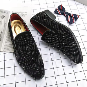 Zapatos de Vestir con Estampado de Serpiente, de Alta Calidad, Cuero Genuino, Estilo Británico, Zapatos Oxford Formales de Negocios para Hombre, Sin Cordones, con Punta, Suela Suave - Product Image 3