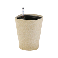 Pot de fleurs auto-arrosant en plastique miniature, vente en gros à prix réduit - Léger, écologique, durable, pour jardin et usage domestique