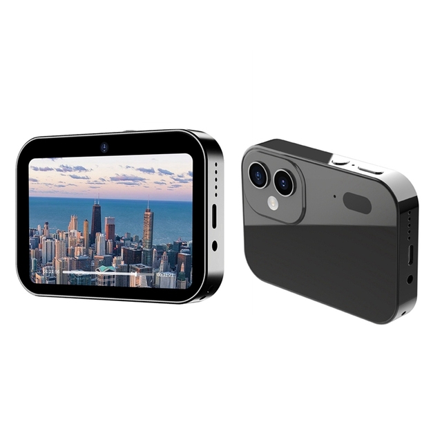 Portable Digital Camera 3" Touch Screen 64MP 4K CCD Sensor Night Vision 3600mAh Periscope Lenses 16X Optical Zoom Stabilized