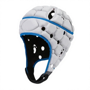 Cascos de Rugby Deportivos Dobles Ajustables de PU Unisex con Servicio OEM, Equipo Deportivo de Moda - Product Image 2
