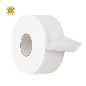 Oolima Eco-Vriendelijke Jumbo-Rol Wc-Papier Wit Houtpulp Badkamer 2laags Toiletpapier - Product Image 1