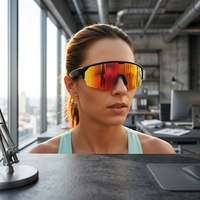 Lunettes de soleil audio intelligentes pour le cyclisme, à oreille ouverte, UV400, étanches IPX5, légères, pour contrôle tactile, musique et appels, style européen