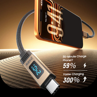 Nouveau câble USB-C vers USB-C 240W 2026, câble de données 40 Gbit/s avec transfert de données ultra-rapide, sortie de résolution audio et vidéo 8K et 60 Hz 4K