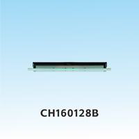 Modul LCD Grafis Dot Matrix COB CH160128B 160x128 101.0x82.0mm Pengontrol T6963C/UC6963 Pabrik ChuanHangDisplay Langsung dari Pabrik