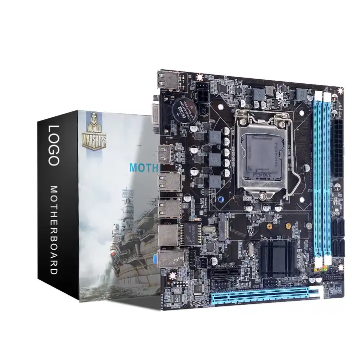 H61 Motherboard DDR3 Memory, LGA 1155, 16GB Desktop Mainboard