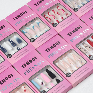 <span class=keywords><strong>Faux</strong></span> ongles réutilisables personnalisables de haute qualité en ABS de style ballet long de 24 pièces <span class=keywords><strong>pour</strong></span> un usage quotidien - Product Image 2