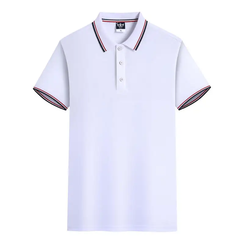 100% Cotton Bulk Original Polo Tshirt With Custom Logo Moisture Wicking Mens Custom Polo T-shirts Chemise Polo