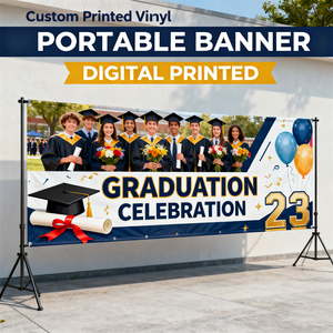 מותאם אישית מודפס עמיד למים ויניל סיום באנר עבור חגיגה קישוט קישוט דיגיטלי נייד באנרים מודפסים - Product Image 3