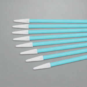 Hisopos de Limpieza de Poliéster WIPESTAR, Hisopos de Dacrón Pequeños <span class=keywords><strong>con</strong></span> Punta y Varilla de PP Sin Pelusa para Salas Limpias, Dedos de Oro, Semiconductores - Product Image 2