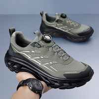 Chaussures de course unisexes à lacets, tige en tissu extensible, amorti en mesh, respirantes, antidérapantes, printemps, hiver, toutes saisons