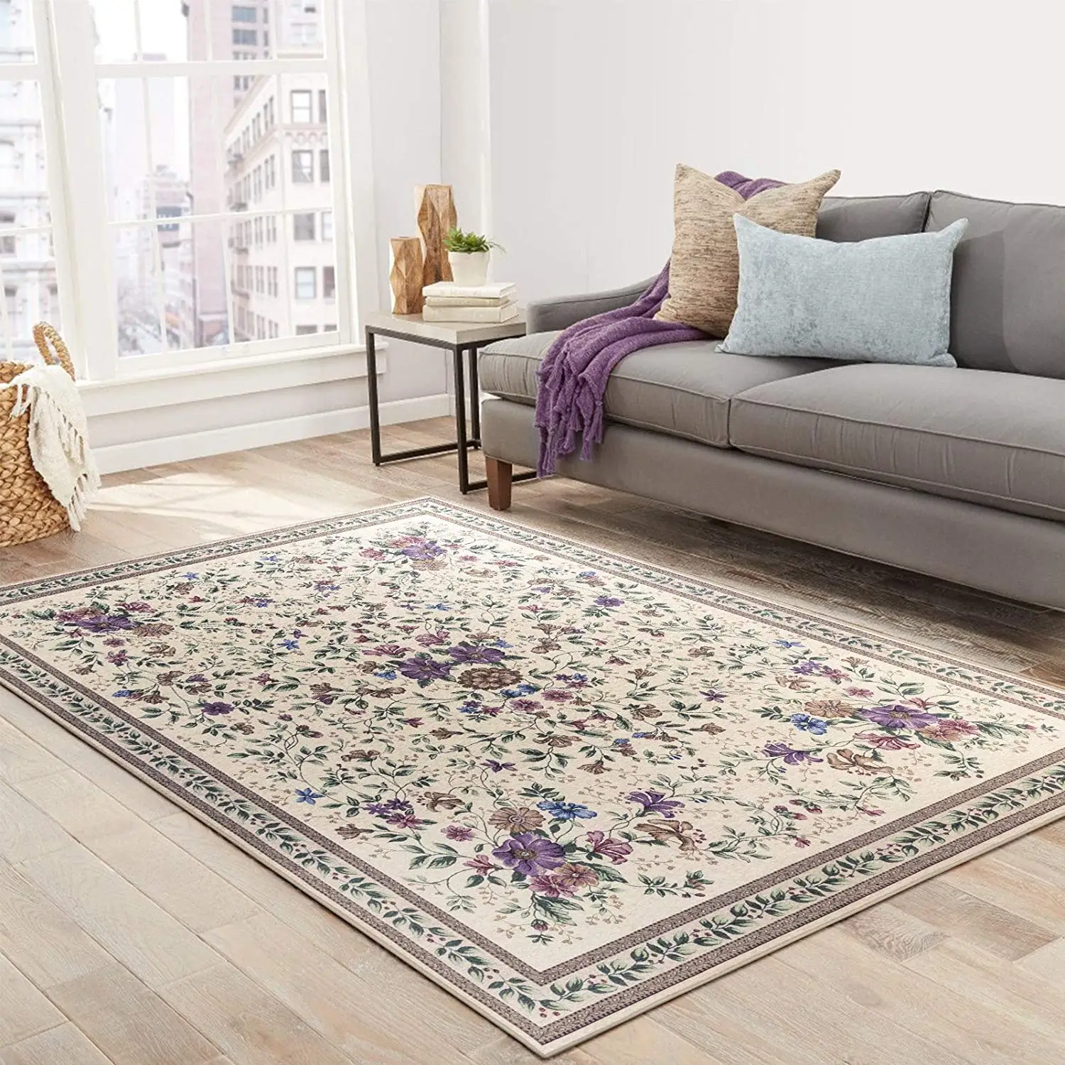 New Floor Carpet Home Style Modern Nonwoven Luxury Room Rugs Persian Carpets for Living Room