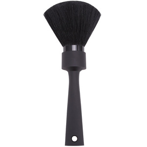 Cepillo para el cabello con cerdas de nailon suaves, forma de paleta, herramienta negra para el cuidado del cabello en salón - Product Image 2