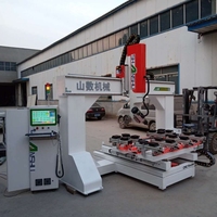 Routeur CNC 5 axes pour la sculpture et la gravure sur bois, machine à fabriquer des meubles