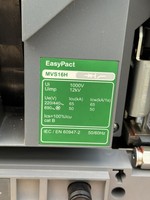 Interruptor Automático MVS16H EASYPACT de 1600 Amperios y 3 Polos, Controlador de Programación PLC