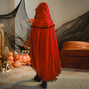 Disfraces de Cosplay de Caperucita Roja y <span class=keywords><strong>Cenicienta</strong></span> para niñas, traje de Navidad de estilo Pastoral y Halloween para niños - Product Image 3