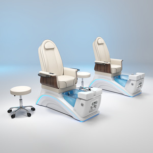 Sillón de Pedicura de Diseño Lujoso y Exclusivo, con Masaje de Manos y Pies, Eléctrico, para Salón de Belleza - Product Image 3