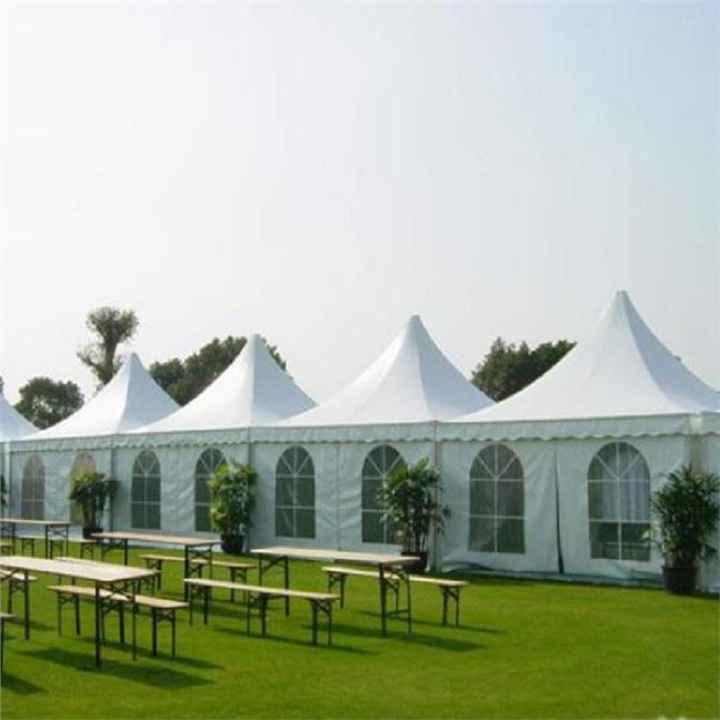 4x4m Aluminum Frame Gazebo High Moroccan Tent  Customized Marquee Tent Luxury Party Pagoda Tents for Events