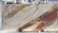 Dalle de Quartzite Orange de Luxe pour Îlot de Cuisine, Comptoir, Salle de Bain, Escalier - Pierre Naturelle de 20 mm d'Épaisseur, Design Moderne, Direct Usine