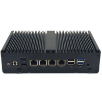 Router Mini PC Popular 2026 con 4 LAN, Ethernet de 1000Mbps, Firewall, Router de 4ª y 5ª Generación, Dispositivo de Red Linux Pfsense para Hardware Appliance