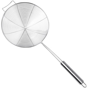 Stainless Steel Strainer 304 Mesh Large Size Kitchen Colander For Pasta Noodles Frying Food Filtering - Product Image 1