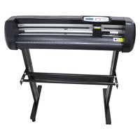Plotter de corte de gráficos de 28 pulgadas, máquina cortadora de pegatinas, impresora de vinilo, cortadora de calcomanías con contorno automático, máquina para hacer letreros de papel