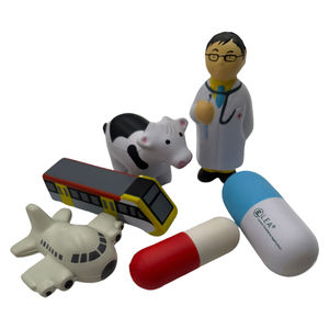 Balle anti-stress en mousse PU Offre Spéciale balle anti-stress personnalisée en forme d'<span class=keywords><strong>avion</strong></span> en mousse PU balle anti-stress - Product Image 5