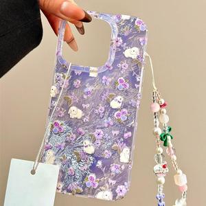 XP563 primavera ed estate custodia per telefono coniglietto <span class=keywords><strong>lilla</strong></span> adatto per iPhone 17PROMAX 16PLUS 15PRO nuovo - Product Image 3