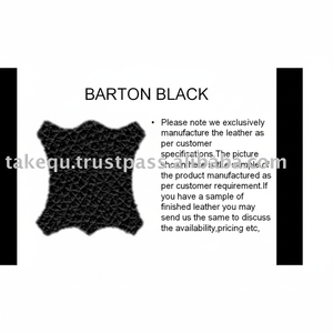 BARTAN FINISH BLACK <b>LEATHER</b> Premium Horse Products - Product Image 1