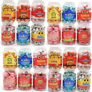 Bonbons en forme d'œil <span class=keywords><strong>effrayant</strong></span> pour Halloween en gros, OEM/ODM, bonbons gélifiés amusants en forme d'œil, bonbons halal aux saveurs fruitées pour enfants, emballés en boîte - Product Image 2