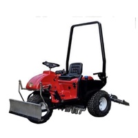 Râteau à sable industriel entièrement hydraulique 18HP 189cm pour terrains de golf, entretien des bunkers et terrains de sport, 480kg, 0-20km/h, OEM