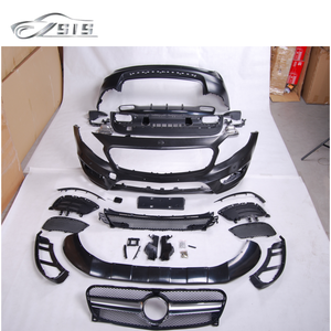 Kit Carrozzeria GLA45 Adatti per Classe <span class=keywords><strong>GLA</strong></span> <span class=keywords><strong>X156</strong></span> Anni 2013-2019 Aggiornamento a Stile GLA45 AMG in Plastica PP Kit Paraurti per SUV <span class=keywords><strong>GLA</strong></span> - Product Image 3
