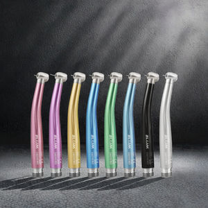 ELIJAH Vente Flash Turbine dentaire électrique à grande vitesse 2/4 trous Arc-en-ciel Tête standard CNC Intégré Silencieux 60dB Roulement en céramique - Product Image 3