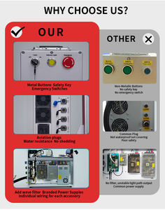 100W Mopa JPT Color 3D Dynamic PCB máquina de marcado láser 20W fibra láser grabador enfoque automático botella de vidrio grabado - Product Image 6
