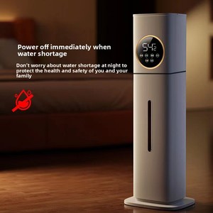 2025 New Model Electric Plastic Humidifier Household Air Purification Floor-<b>standing</b> Ultrasonic Humidistat <b>Control</b> RGB 1 Year - Product Image 5