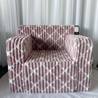 Xiaonuanwo Plüsch-Fell Faulenzer-Sitzsack-Sofa