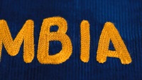 Luxe personnalisé broderie logo bleu marine entraîneur veste en velours côtelé grande taille décontracté mâle automne hommes bombardiers