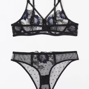 Logotipo personalizado, conjuntos de sujetador de poliéster Spandex, ropa de chica joven, ropa interior de mujer alemana para mujer, vídeo Sexy - Product Image 1