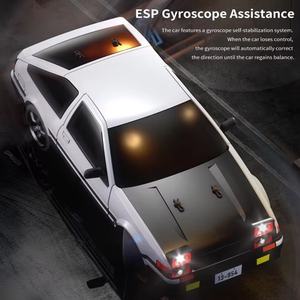 Voiture télécommandée SJY-R1201 R1202, voiture de drift 1:12 4WD, voiture électrique jouet, véhicule de course haute vitesse avec lumières LED, cadeaux pour enfants - Product Image 3