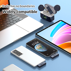 DODOUP Wireless Lavalier <strong>Microphone</strong> Portable Type-C Button <strong>Microphone</strong> With Magnetic Back Clip Noise Reduction <strong>Radio</strong> <strong>Microphone</strong> - Product Image 5