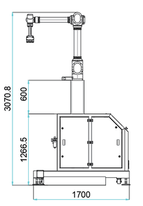 Tự động cánh tay <span class=keywords><strong>robot</strong></span> công nghiệp cobot hợp tác container với <span class=keywords><strong>palletizing</strong></span> <span class=keywords><strong>Robot</strong></span> Máy - Product Image 3