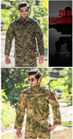 Uniforme de Camouflage Tactico Uniformes de Combat Vêtements Tactiques Chemises et Pantalons Camouflage Hommes Uniforme