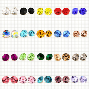 Vente en gros d'usine de strass en vrac SS3-SS45 cristaux de verre <span class=keywords><strong>Chaton</strong></span> pour Nail <span class=keywords><strong>Art</strong></span> et vêtements - Product Image 4