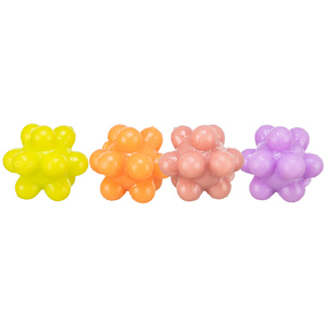 Palline di Gomma Multiformi 3,5 Cm Multicolore Giocattoli da Masticare per Animali Domestici - Product Image 6