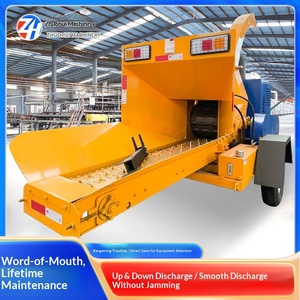 Mobile Wood Wet and Dry <b>Branch</b> Wood Shredding Machine Automatic Feeding Wood - Product Image 1