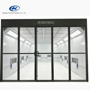 Cabine de peinture automobile 7m 8m 9m à chauffage électrique, gaz ou diesel avec four de séchage pour véhicules certifié CE - Product Image 4