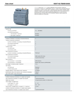 Módulo de Comunicación Siemens Nuevo y Original PLC LOGO CMR2020 6GK7142-7BX00-0AX0 con Ethernet/RJ45 para - Product Image 3